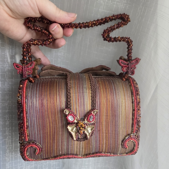 Vintage Mary Frances Clutch Beautiful - Picture 3 of 7